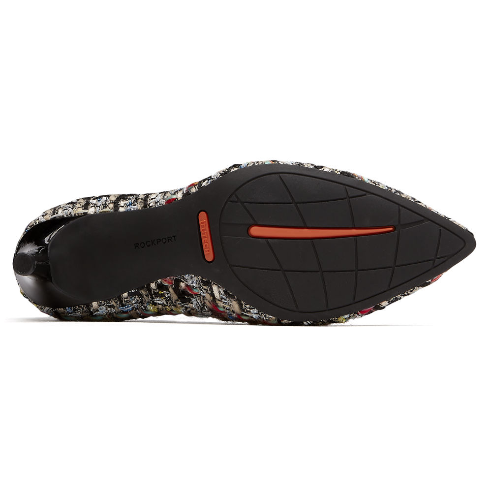 Sapatos De Salto Rockport Mulher Multicoloridas - Total Motion 75Mm Gore - 40379QRNX